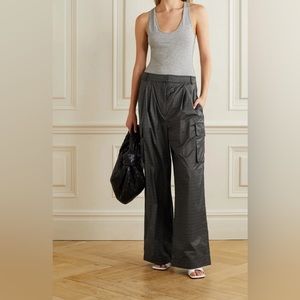 TIBI Stella nylon cargo pant